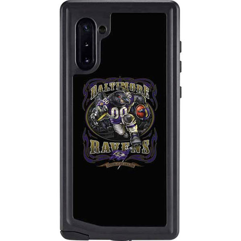 Liquid Blue NFL Baltimore Ravens Running Back Galaxy Note 10 Waterproof Case
