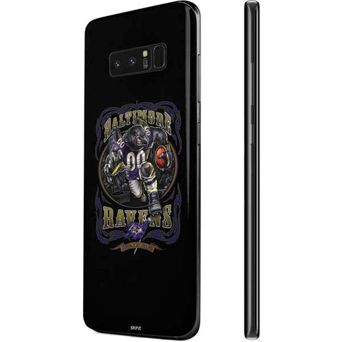 Liquid Blue NFL Baltimore Ravens Running Back Galaxy Note 8 Skin
