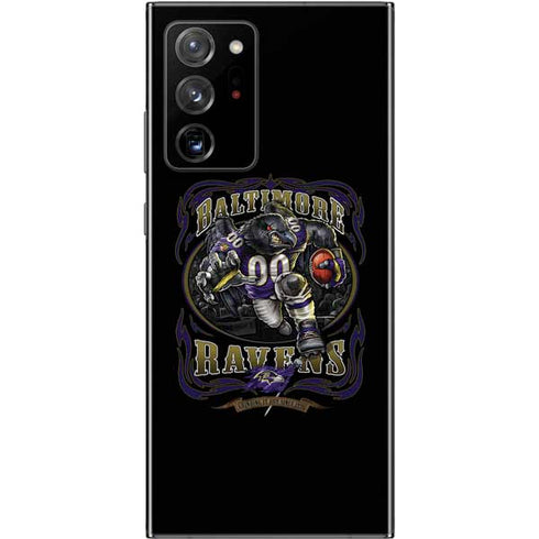Liquid Blue NFL Baltimore Ravens Running Back Galaxy Note20 Ultra 5G Skin