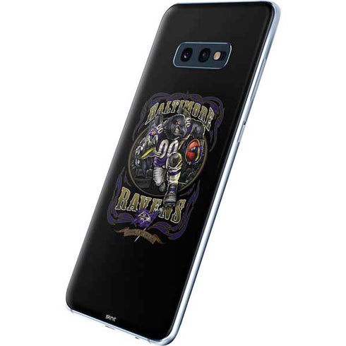Liquid Blue NFL Baltimore Ravens Running Back Galaxy S10e Skin