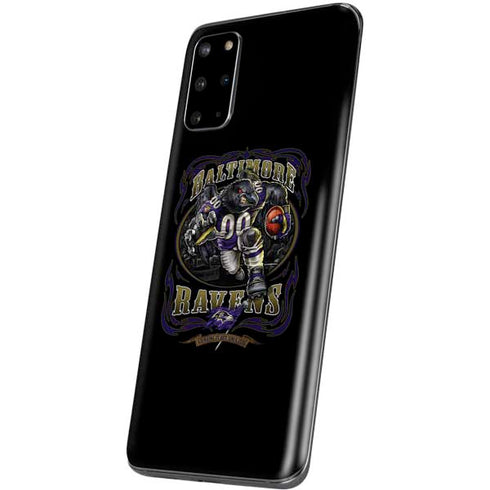 Liquid Blue NFL Baltimore Ravens Running Back Galaxy S20 Plus Skin