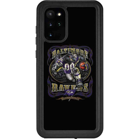 Liquid Blue NFL Baltimore Ravens Running Back Galaxy S20 Plus Waterproof Case