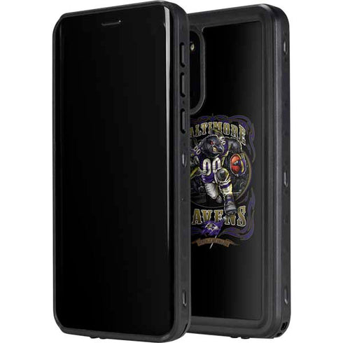 Liquid Blue NFL Baltimore Ravens Running Back Galaxy S20 Plus Waterproof Case