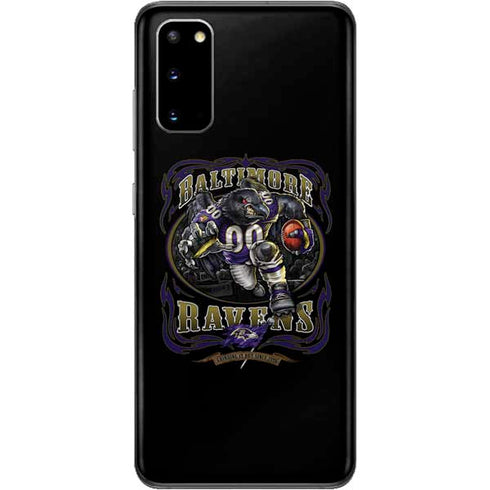 Liquid Blue NFL Baltimore Ravens Running Back Galaxy S20 Skin