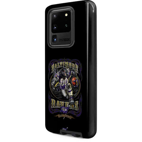 Liquid Blue NFL Baltimore Ravens Running Back Galaxy S20 Ultra 5G Pro Case
