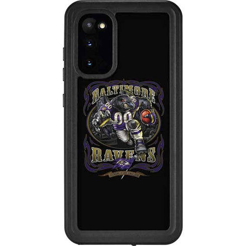 Liquid Blue NFL Baltimore Ravens Running Back Galaxy S20 Waterproof Case