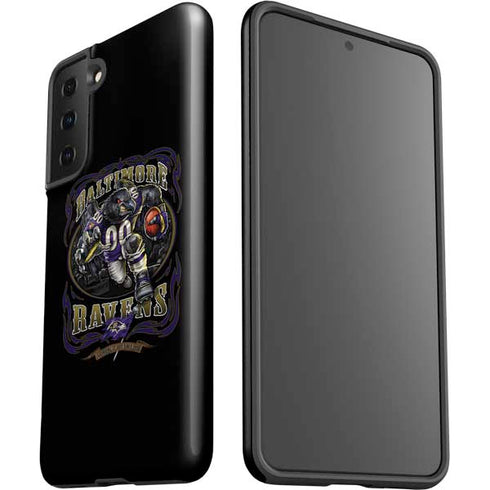 Liquid Blue NFL Baltimore Ravens Running Back Galaxy S21 Plus 5G Pro Case
