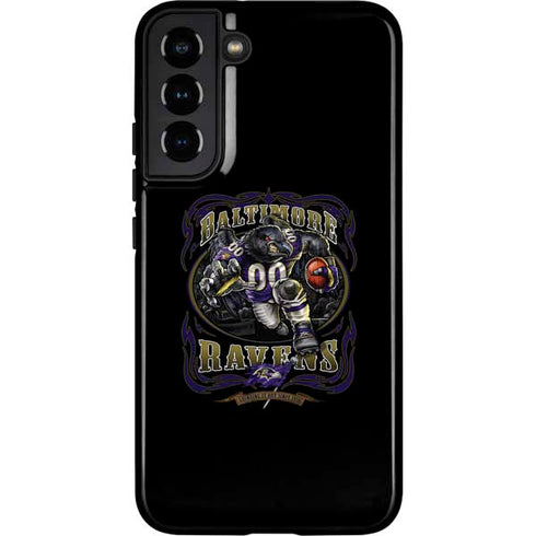 Liquid Blue NFL Baltimore Ravens Running Back Galaxy S22 Plus Pro Case