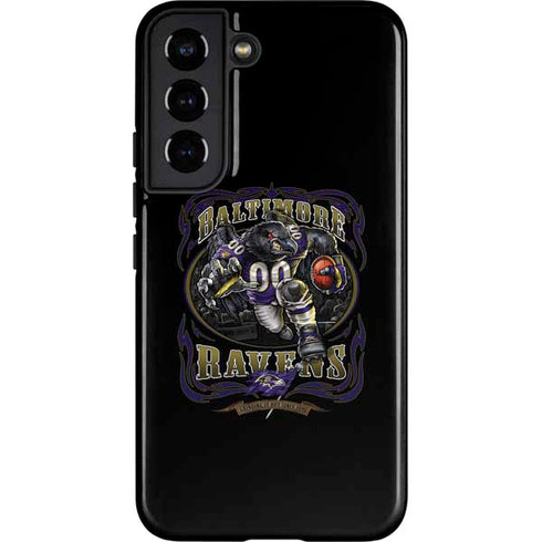 Liquid Blue NFL Baltimore Ravens Running Back Galaxy S22 Pro Case