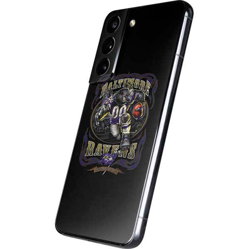 Liquid Blue NFL Baltimore Ravens Running Back Galaxy S22 Skin
