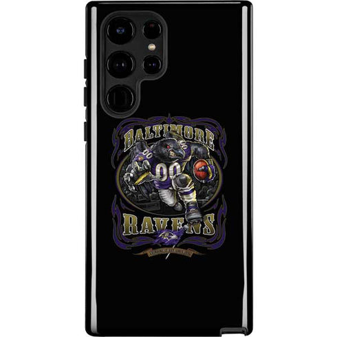 Liquid Blue NFL Baltimore Ravens Running Back Galaxy S22 Ultra Pro Case