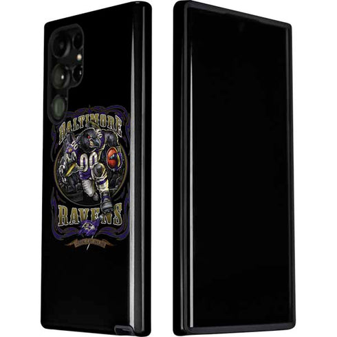 Liquid Blue NFL Baltimore Ravens Running Back Galaxy S22 Ultra Pro Case