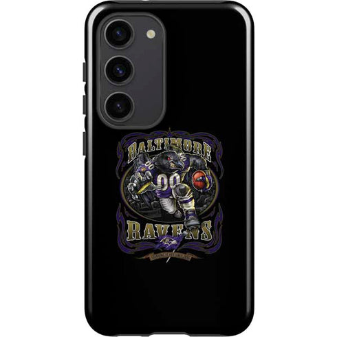 Liquid Blue NFL Baltimore Ravens Running Back Galaxy S23 Pro Case
