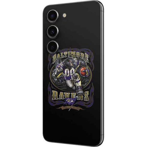Liquid Blue NFL Baltimore Ravens Running Back Galaxy S23 Skin