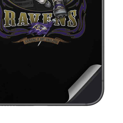 Liquid Blue NFL Baltimore Ravens Running Back Galaxy S23 Skin