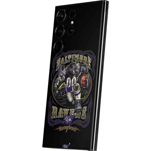 Liquid Blue NFL Baltimore Ravens Running Back Galaxy S23 Ultra Skin