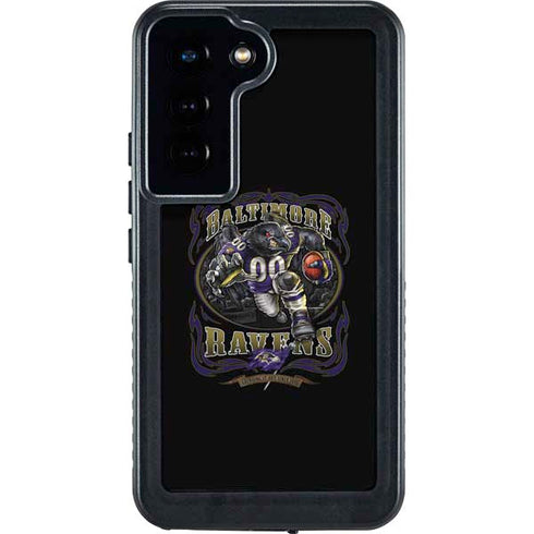Liquid Blue NFL Baltimore Ravens Running Back Galaxy S23 Waterproof Case