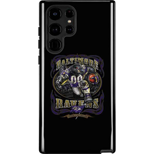 Liquid Blue NFL Baltimore Ravens Running Back Galaxy S24 Ultra Impact Case
