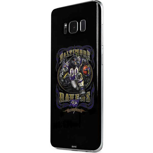 Liquid Blue NFL Baltimore Ravens Running Back Galaxy S8 Plus Skin