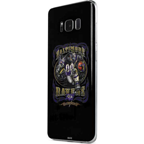 Liquid Blue NFL Baltimore Ravens Running Back Galaxy S8 Skin