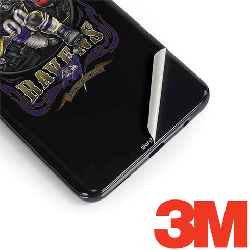 Liquid Blue NFL Baltimore Ravens Running Back Galaxy S9 Plus Skin