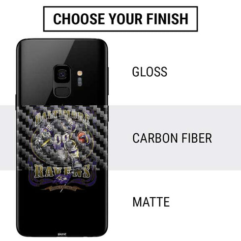 Liquid Blue NFL Baltimore Ravens Running Back Galaxy S9 Skin