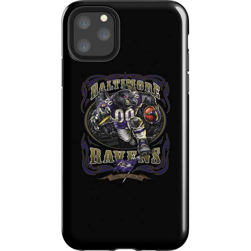 Liquid Blue NFL Baltimore Ravens Running Back iPhone 11 Pro Max Impact Case