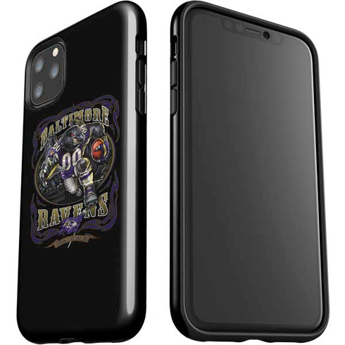 Liquid Blue NFL Baltimore Ravens Running Back iPhone 11 Pro Max Impact Case