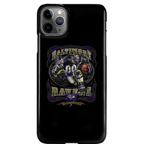 Liquid Blue NFL Baltimore Ravens Running Back iPhone 11 Pro Max Lite Case