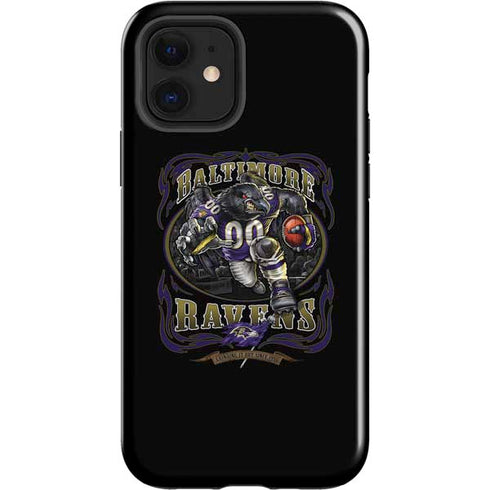 Liquid Blue NFL Baltimore Ravens Running Back iPhone 12 Impact Case