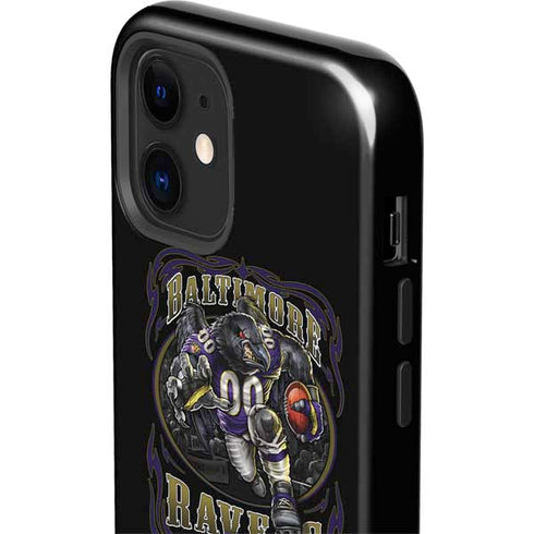 Liquid Blue NFL Baltimore Ravens Running Back iPhone 12 Impact Case