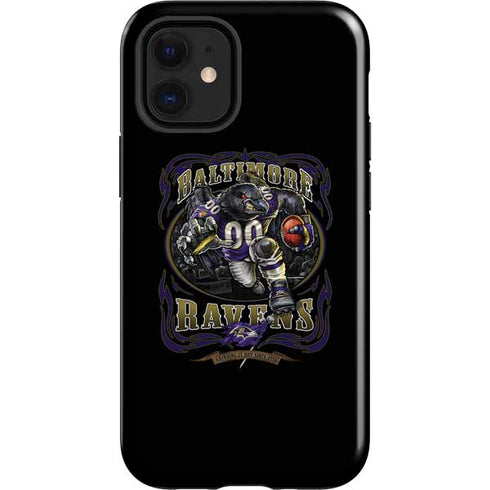Liquid Blue NFL Baltimore Ravens Running Back iPhone 12 Mini Impact Case