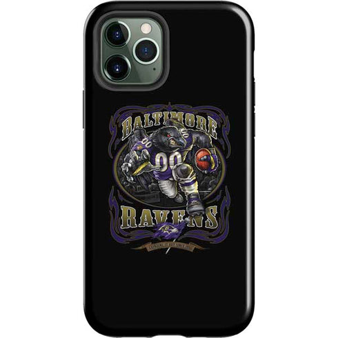 Liquid Blue NFL Baltimore Ravens Running Back iPhone 12 Pro Impact Case