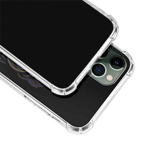 Liquid Blue NFL Baltimore Ravens Running Back iPhone 12 Pro Max Clear Case