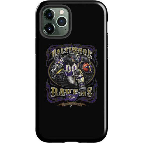 Liquid Blue NFL Baltimore Ravens Running Back iPhone 12 Pro Max Impact Case