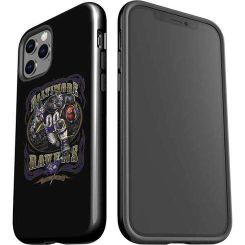 Liquid Blue NFL Baltimore Ravens Running Back iPhone 12 Pro Max Impact Case