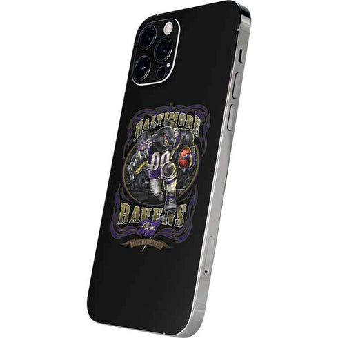 Liquid Blue NFL Baltimore Ravens Running Back iPhone 12 Pro Max Skin