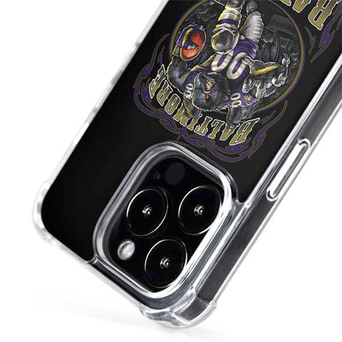 Liquid Blue NFL Baltimore Ravens Running Back iPhone 13 Pro MagSafe Case