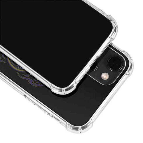 Liquid Blue NFL Baltimore Ravens Running Back iPhone 14 Plus Clear Case