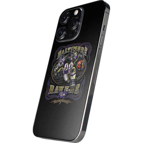 Liquid Blue NFL Baltimore Ravens Running Back iPhone 14 Pro Max Skin