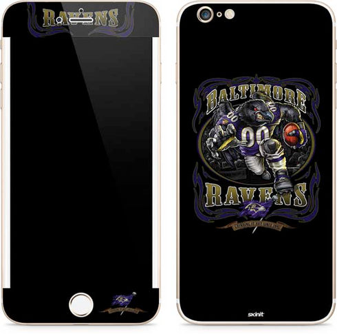 Liquid Blue NFL Baltimore Ravens Running Back iPhone 6/6s Plus Skin