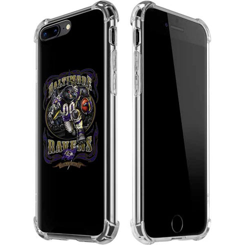 Liquid Blue NFL Baltimore Ravens Running Back iPhone 7/8 Plus Clear Case