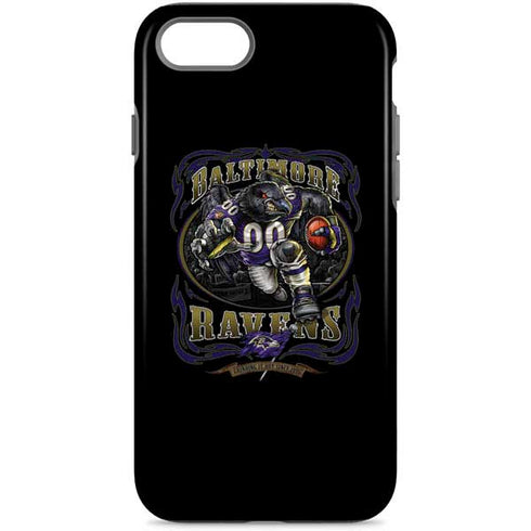 Liquid Blue NFL Baltimore Ravens Running Back iPhone 8 Pro Case