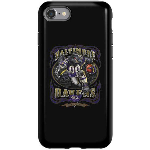 Liquid Blue NFL Baltimore Ravens Running Back iPhone SE (2nd & 3rd Gen) Pro Case