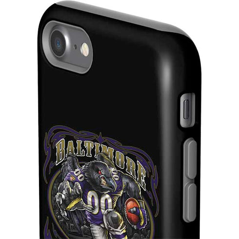 Liquid Blue NFL Baltimore Ravens Running Back iPhone SE (2nd & 3rd Gen) Pro Case