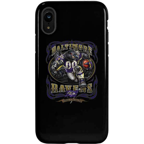 Liquid Blue NFL Baltimore Ravens Running Back iPhone XR Pro Case