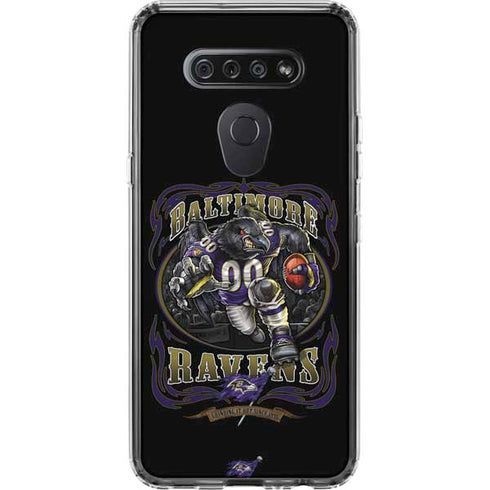 Liquid Blue NFL Baltimore Ravens Running Back LG K51/Q51 Clear Case