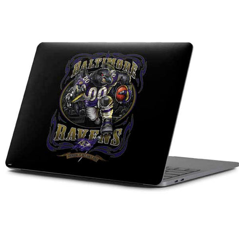 Liquid Blue NFL Baltimore Ravens Running Back Apple MacBook Pro 13-inch Skin