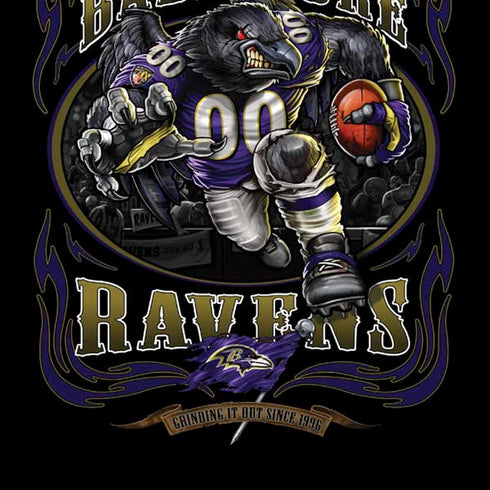 Liquid Blue NFL Baltimore Ravens Running Back Moto E5 Play Skin