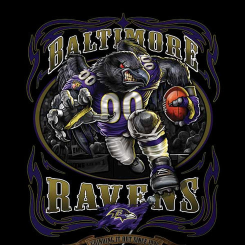 Liquid Blue NFL Baltimore Ravens Running Back Moto G6 Skin
